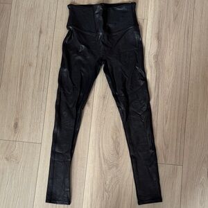 SPANX Faux Leather Leggings